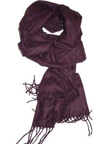 Soft Luxurious Classic Cashmere Feel Winter Scarf With Box, Cozy Warm Scarf - White Black Plaid Gift - View 2
