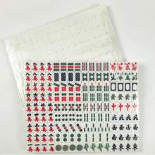 Mini Mahjong Mini Mini Kleine tragbare Handspiel Mahjong 144 Outdoor tragbar Geburtstagsgeschenk - Weihnachtsgeschenk perfektes Geschenk - Geschenk