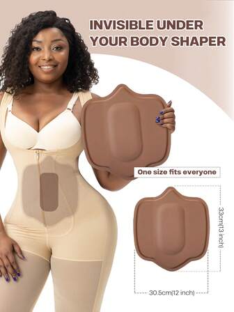 larrycard 1 st formande skum platt buk midja bantning kompression bukbräda