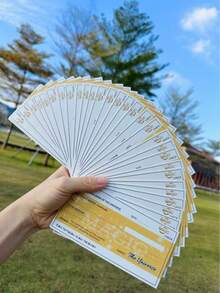 20/30pcs Blank Manifestation Checks, Secret Affirmation Checks, Law Of Attraction, Tools To Command The Universe - Manifest Your Wealth, Vision Board, Law Of Attraction, Gratitude Journal, Spiritual Explorer, Mindset - Multicolor - View 11