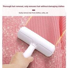 1PC Pet Hair Remover Roller Removing Dog Cat Self Cleaning Lint Pet Hair Remover Pet Hair Remov Cleaning One Hand Operate,Pet Cleaning Supplies,Cat Accessories - Multicolor - View 11