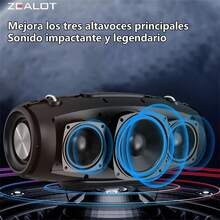ZEALOT Speaker - Black - View 2