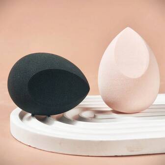 Esponja de maquillaje ultra suave, adecuada para corrector en crema y en polvo, aplicador de maquillaje en polto suelto, sin látex, para uso en seco y húmedo, económica, relleno de medias, maquillaje, herramientas de maquillaje, cosas baratas, regalos, regalos para mujeres, regalos de Navidad