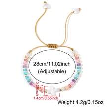 1PC Bohemian Style Gold Bead Bracelet, Cross Bracelet, Semi Precious Stone Bracelet, Rice Bead Bracelet, Adjustable Bracelet, Cross Easter Greeting Card, Lucky Bracelet, Folding Bracelet, Couple Bracelet, Friend Gift, Birthday Gift, Sisters Bracelet, Family Gift, Valentine's Day Gift, Christmas Gift, Christian Gift, Baptism Gift, Anniversary Gift