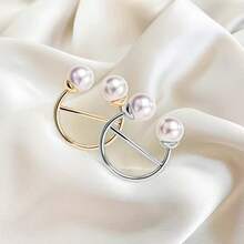 1 st/2 st/3 st/4 st halsduksklämmor med pärlmotiv, näsduksklämmor, t-shirtklämmor - Multifärgad - Visa 10