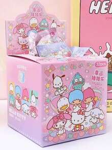 Set de 3 bolsas ciegas con borradores 3D de Sanrio Kulomi, Melody, Jade Guigou. Bolsas sorpresa con borradores desmontables de la serie Sanrio, puede haber estilos que no se muestren en la imagen.