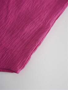 Women's Shirt Solid Color Daily Casual Long Sleeve Bishop Sleeve Shirt Collar Regular Tops Daily Patchwork Buttons