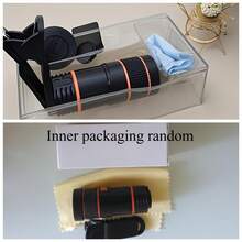 DFIO 8X Zoom Lens For Smartphone - Clip-On PVC Camera Lens With Special Effects For Phone Photography - Xem 4