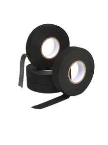 Velvet Tape, High Temperature Resistant Automotive Wiring Harness Tape, Anti-Abnormal Sound, Shock Absorption, Wear Resistance And Flame Retardant, Automobile. Tape Black