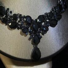 1 Set Elegant Necklace & Earrings Jewelry Set, Luxurious Women's Bridal Wedding Party Formal Occasion Accessories - Jewelry Sets - View 8