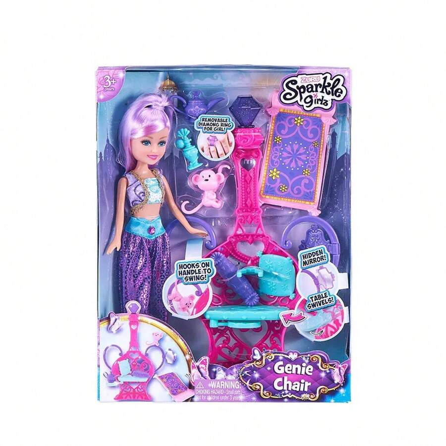 ZURU Sparkle Girlz Genie Chair-11in -Pretend Play Toys - Genie Chair - View 1
