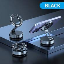 2025 New Upgrade Magnetic & Vacuum Suction Car Phone Holder - 360° Rotation, Anti-Shake, Foldable Design, Universal Compatible With IPhone Android All Phones (Dashboard/Window/Glass, Adjustable Vacuum Magnetic Phone Holder, Cellphone Holder For Cars - MultiWarna - View 6