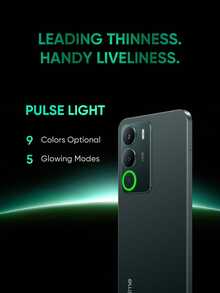 Realme P3 Lite, Unlocked Cellphone, 6GB+128GB/8GB+256GB, Global Version 4G LTE, Andriod 15 Smartphone, 6.67'' LCD 120Hz Display, 6000mAh Battery Celulares, 50M Camera Mobile Phone 7.79mm Thin, No Adaptor - White - View 2