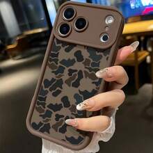 Funda para teléfono 17 Pro 16 Plus 15 14 13 12 11 XR E Camuflaje Harmony TPU Silicona Resistente a los Golpes Duradera Protectora Suave para Chico Regalo de Navidad fundas para teléfono 14 15 16 pro funda 1115 pro 12 14 pro iPhone16 Plus 16 Pro 16 Promax 15 Plus 15 Pro 14 Plus, 14 Pro 13 Pro 13 Promax 12Pro 12ProMax 11Pro 17 pro Funda de Protección, Funda Protectora, Fundas de Teléfono, Regalos Personalizados Estéticos para Familia, Parejas, Amantes, Amigos, Chicos, Chicas, Hombres, Mujeres - Negro - Ver 8