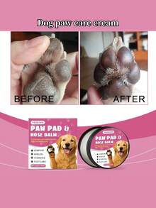 Dog Paw Care Balm - Gentle Care For Pet Dog Paws, Moisturizing And Nourishing Foot Pad Balm