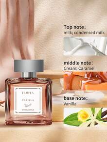 1PC 1.7oz/50ml Vanilla Perfume For Women, Milk Butter Caramel Vanilla Scent, Long-Lasting Scent Perfume, Spray Design,Confidence Boosting Aromatherapy, Suitable For Birthday/Graduation/Party/Travel/Camping/Outdoor/Campus, Perfect For Autumn & Winter/Christmas/Special Occasions & Festivals/Anniversaries - 馥奇香型 - 查看 3