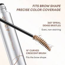 J.M.C.Y Eyebrow Tint Gel, Waterproof Sweat-Resistant Long-Lasting Natural Brown Eyebrow Dye For Women - B08 SUMMER TEA NAP - View 5