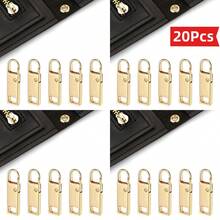 2/5/8/20pcs Quick Fix Zipper Pulls, Easy To Install, Luggage Zipper Sliders Without Tools, Jacket, Backpack, Boots, Detachable Hook Durable Universal Repair Kit - Multicolor - View 35