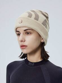 Berretto lavorato a maglia unisex, cappello da ciclismo/sci da esterno antivento e caldo, adatto per autunno/inverno - Multicolore - Visualizzare 8