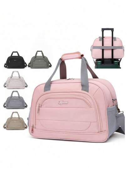 可折叠休闲旅行包，超大容量行李包，多口袋多功能收纳旅行袋