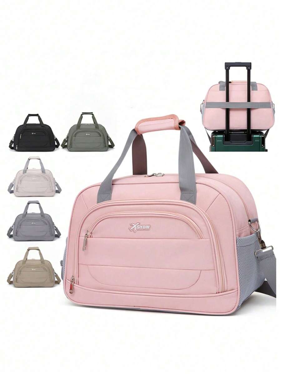 可折叠休闲旅行包，超大容量行李包，多口袋多功能收纳旅行袋