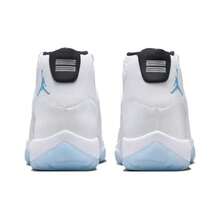 Nike Giày bóng rổ cổ cao Jordan Air Jordan 11 "Legend Blue" thoải mái khi mặc hàng ngày, bền và thoáng khí, dành cho nam - Màu xanh huyền thoại - Xem 4