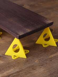 4/10pcs Triangle Shaped Paint Spray Tripod Stands, Painting Pad Blocks, Pyramid-Shaped Painting Rack Accessories - Multicolor - View 2