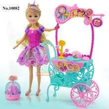 ZURU Sparkle Girlz 甜蜜小推车-11英寸-角色扮演玩具 - Sweet Delights Cart - 查看 4