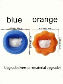 Removedor de Pelo de Mascotas Usado en Lavadora, Reutilización de Bola de Secadora, Reduce Arrugas, Ahorra Tiempo de Secado Libre en la Lavadora (Color Azul Es Aleatorio) - Multicolor - Ver 12