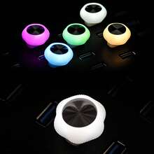 PAKRYS 2pcs Flower Shaped USB Mood Light, 7-Color Gradient Cycle, Colorful Mini Holiday Decor Flower LED Wireless Night Light, Car Atmosphere Light, Holiday Lighting, Decorative Light, Color Changing Light, Sturdy Structure, Lighting, Mood Light, No Battery Required, Car Flower Light, Truck LED Light, Truck Accessories, Car Accessories, Truck Light - Flower USB Ambient Light - View 9