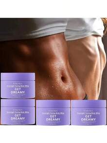 4pcs-Dreamy Purple Firming Cream Overnight Toning Whip For Body Firming Targets Loose Skin Smooth And Tight Skin Suitable For All Skin Types Best Nourishing Skin Care Solution For Youthful Appearance - 紫羅蘭色 - 查看 3