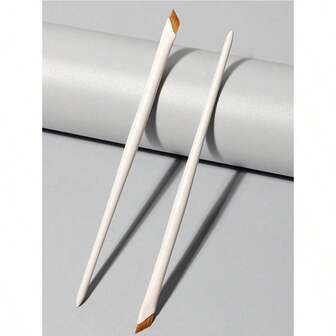 1PC White Upgraded Precision Angled Eyebrow Eyeliner Makeup Brush, Ultra Thin Soft-Tipped Detailed Brush