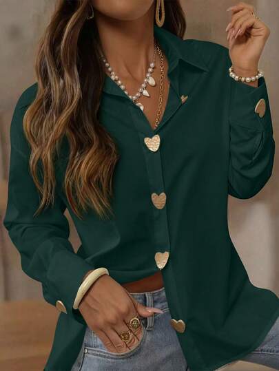 女士休闲宽松时尚衬衫