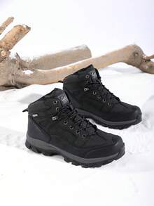 Outdoor    Lace Up  Grommet Eyelet - Black - View 2