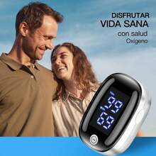 Finger Pulse Oximeter For Blood Oxygenation, Blood Oxygen Saturation Monitor, O2 Meter, Portable SpO2 And Pulse Rate Monitor, Lanyard Included, Batteries Not Included, With Elegant Packaging Box Included - Black - View 5