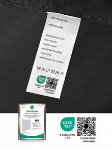 2件套高级丝滑缎面信封式枕套，柔软透气，不易起皱，呵护秀发肌肤，提升睡眠质量，不含枕芯，可机洗，通过Oeko-Tex认证，黑色 - 黑色 - 查看 9