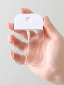 1 Bình xịt nước hoa du lịch cao cấp màu trơn tối giản có thể nạp lại, dạng xịt phun sương nano, có thể tái sử dụng - Trong sáng - Xem 3