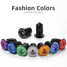 2pcs Bicycle Handlebar Expansion Plugs, Aluminum Alloy Handlebar Decorative Accessories, Bike Grip Decorative Caps, With Installation Tool, Suitable For Mountain Bike, Road Bike, Multiple Colors Available - Multicolor - View 8