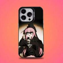 Funda de teléfono BocchtheRockAnme para iPhone 16, 15, 14, 13, 12, 11, 11 Pro, 11 Pro Max, SE4, XS, 17 Air, cubierta negra mate de caramelo para iPhone 17 Air - Z4 - Ver 10