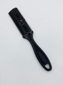 4pcs Professional Hairstyling Tool Set, Durable Plastic Material, Includes: Hair Cutting Scissors, Thinning Scissors, Curling Scissors, Comb, Curling Products