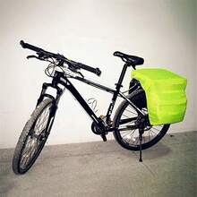 Bicycle Bag Rain Cover Rear Covers Waterproof Plastic Rack Bags Portable Road Bike Saddle