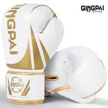 GINGPAI Găng tay đấm bốc chuyên nghiệp cho trẻ em tập Kickboxing, Muay Thái, MMA, Găng tay đấm bốc thoáng khí cho nam và nữ - Nhiều màu - Xem 38