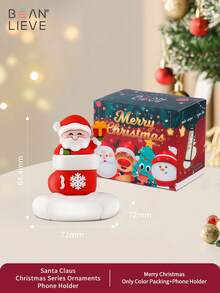 beanlieve Stojak na biurko i telefon z motywem świątecznym, wykwintne opakowanie na prezent, prezent dla niej/niego, kompatybilny z 'em, telefonem z Androidem, prezent urodzinowy, dla rodziny, przyjaciół, na letnie prezenty do łazienki i kuchni, uchwyt na telefon urodzinowy, akcesoria do telefonu, wytrzymały uchwyt nośny - Wielokolorowe - Zobacz 15