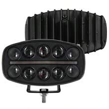 10-Inch LED Driving Light Bar 200W, White High/Low Beam + Amber DRL, 12V-48V Universal Square Work Light For Trucks, SUVs, ATV, UTV, Off-Road Exterior Fog Light - 10-inch LED Driving Light - View 10