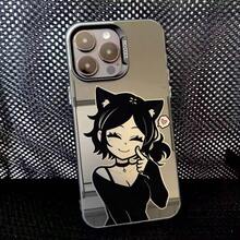 Funda de Teléfono El Ataúd de Andy y Leyley para 17,16,15,14,13,12,11,Pro,Max,Plus, Antigolpes Negra Mate Dura - Z6 - Ver 2