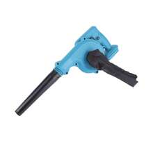 Soplador y aspirador portátil 2 en 1 para el cuidado del césped, soplado de polvo/nieve, soplador de hojas inalámbrico, mini aspirador de hojas de alta potencia, alimentado por batería, para soplar nieve, polvo y pelo de mascotas - Función de aspirador, regalo ideal, fácil de manejar - Azul - Ver 10