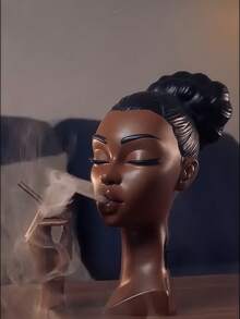 1 pieza Quemador de incienso de resina moderno con diseño de silueta femenina elegante - Accesorio de aromaterapia decorativo y con estilo para el hogar y la oficina, perfecto para relajación y como idea de regalo único, para uso en interiores o exteriores - Multicolor - Ver 13