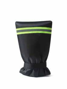 1pc Faucet Frost Protection Cover, Outdoor Winter Freeze Prevention Insulation Jacket - Black - View 4