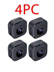 200mAh迷你便携式无线WiFi安防摄像头，带夜视功能，适用于家门口、房间等场景，可用作保姆/宠物/婴儿监视器，需要连接WiFi才能使用。 - 彩色 - 查看 12