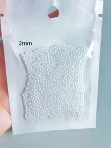 600/400/200 Pcs 2mm-4mmABS Faux Pearl Beads,Vibrant High-Gloss ABS Pearl Beads, No-Hole Round Beads For DIY Craft